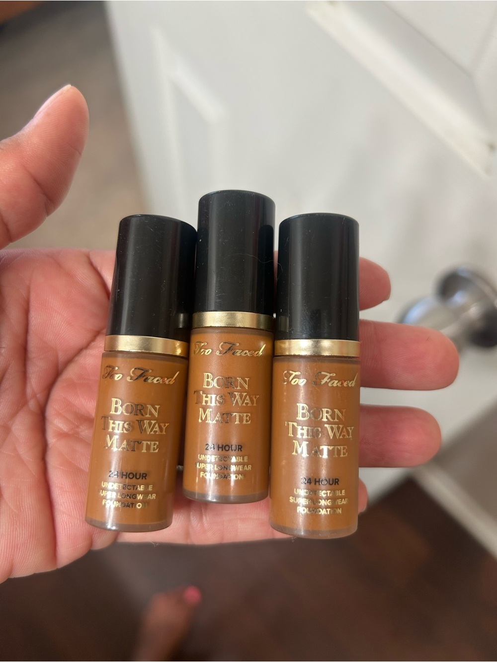 Too faced chai foundation 3 travel size